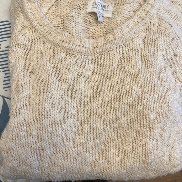 Superdry Co Jpn Cream knit Sweater - Picture 8 of 8